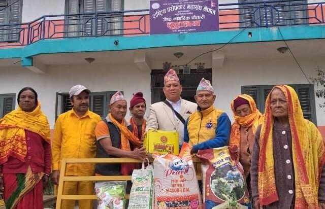 Food Donation to Senior Citizen Care Home